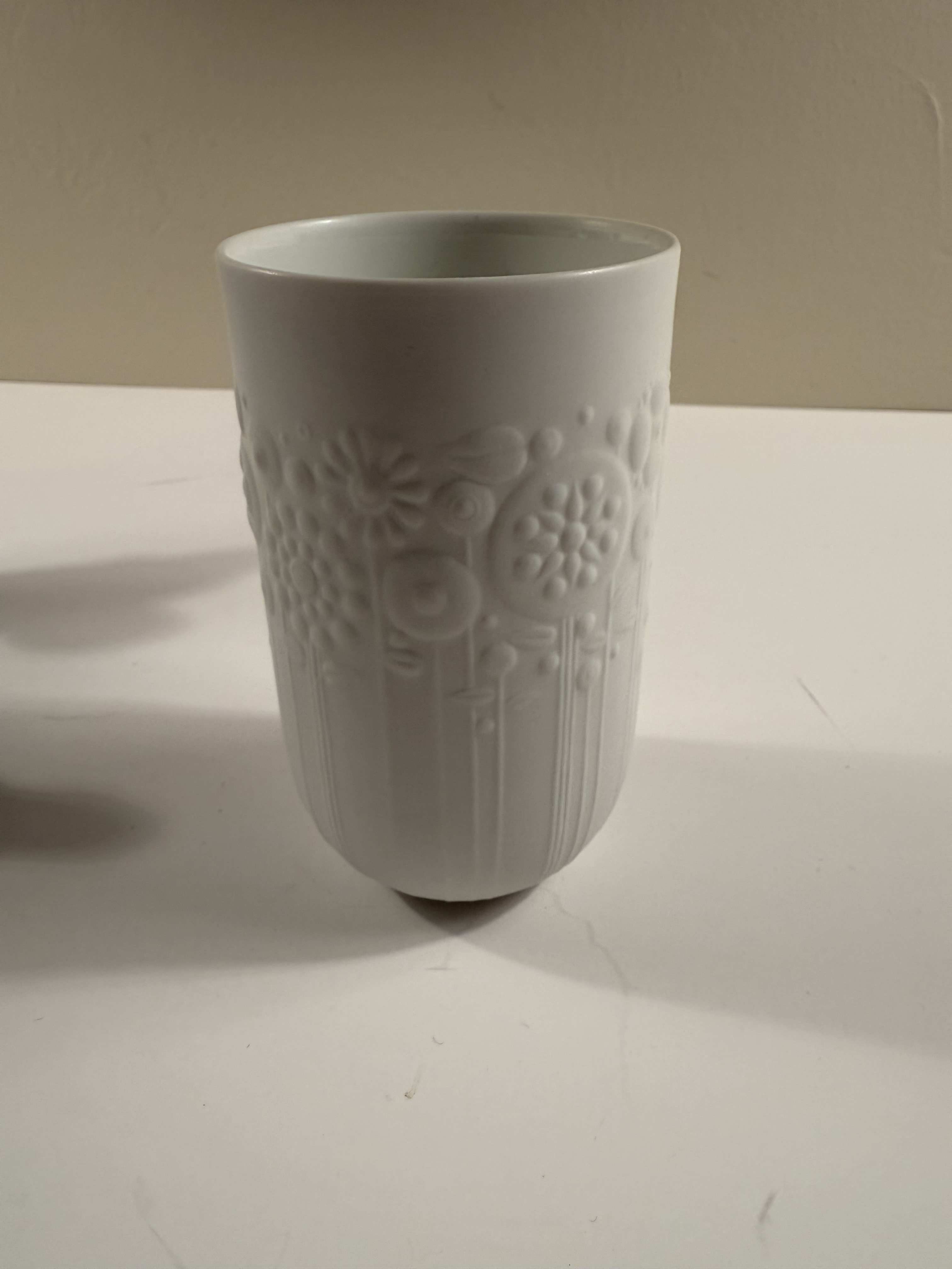 Rosenthal Studio-Linie bisque relief vase
